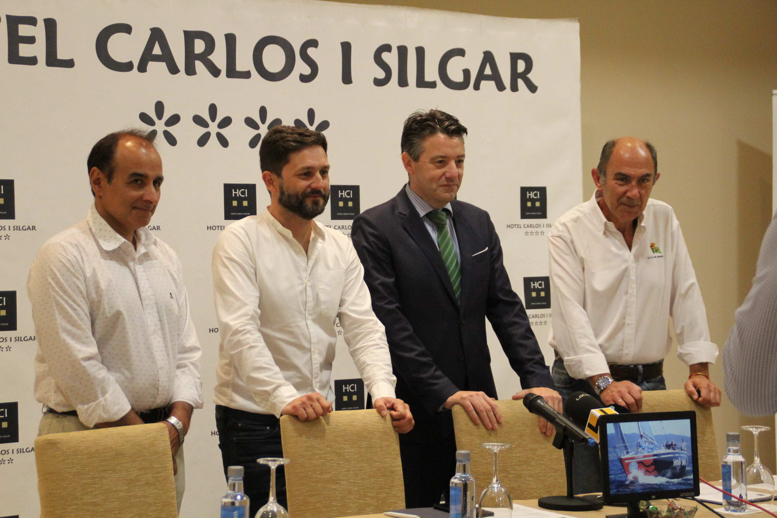 Esta mañana tuvo lugar la presentación del 19º Trofeo Hotel Carlos I Silgar y la 31º Regata Ruta de las Islas