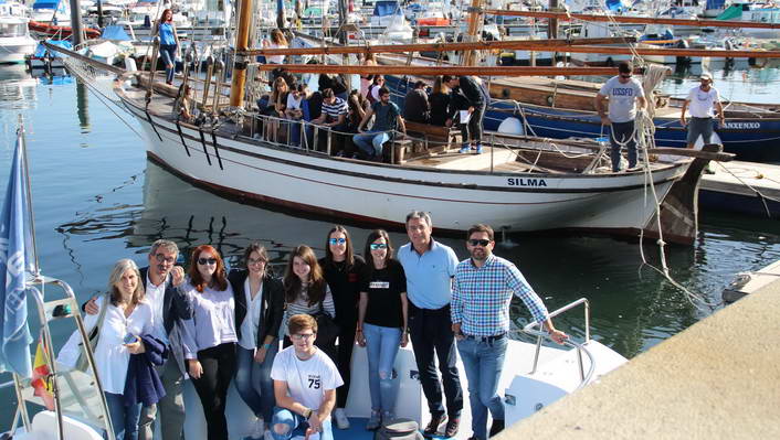 Alumnos de la escuela de turismo de A Coruña visitan Sanxenxo