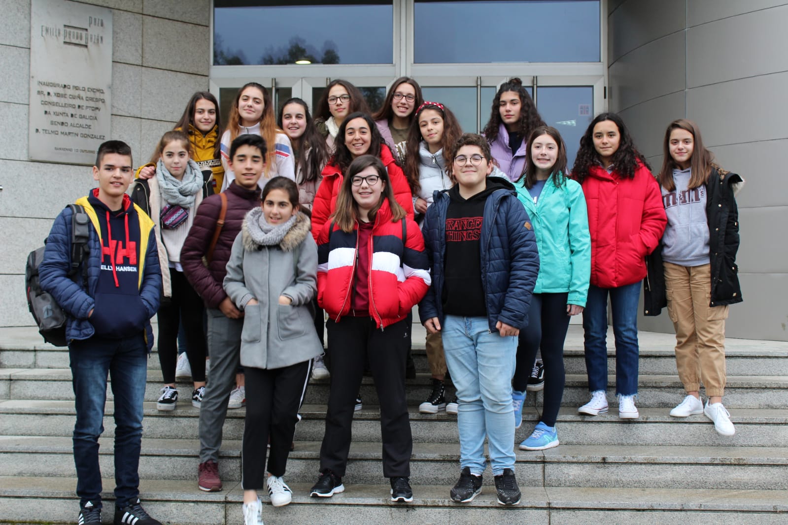 21 jóvenes del IES Sanxenxo, Vilalonga y Colegio Abrente participan en el Programa Correspondientes Juveniles 3.0