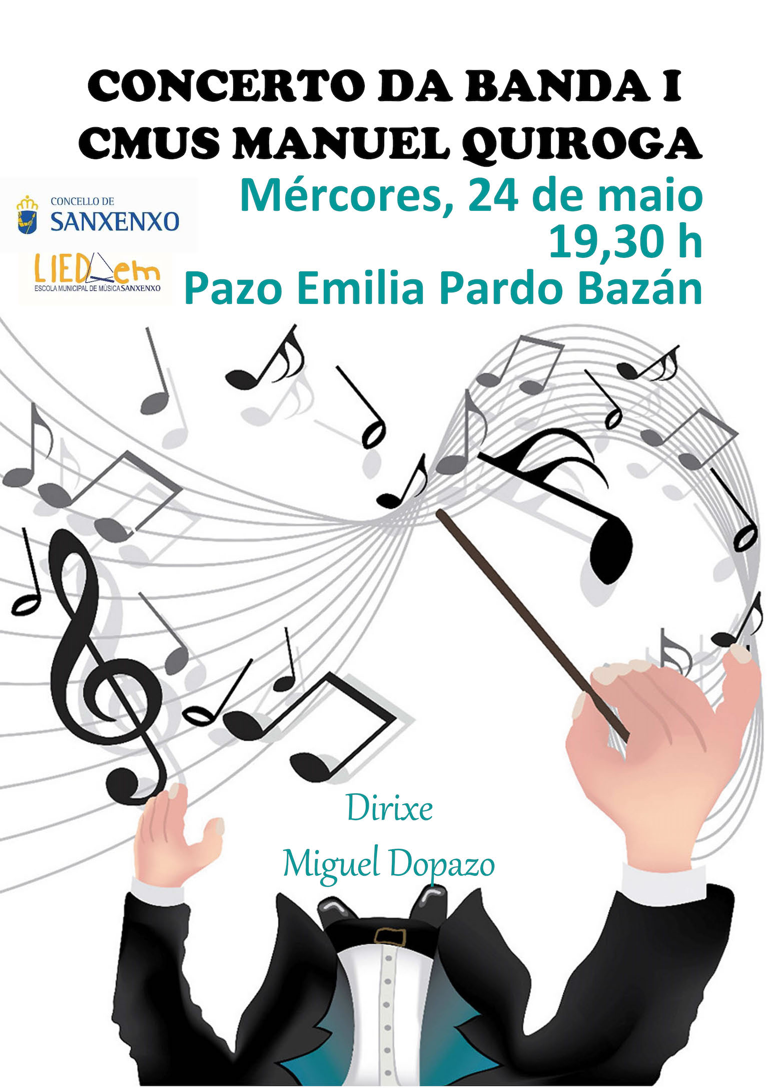 cartel Escola Musica banda24