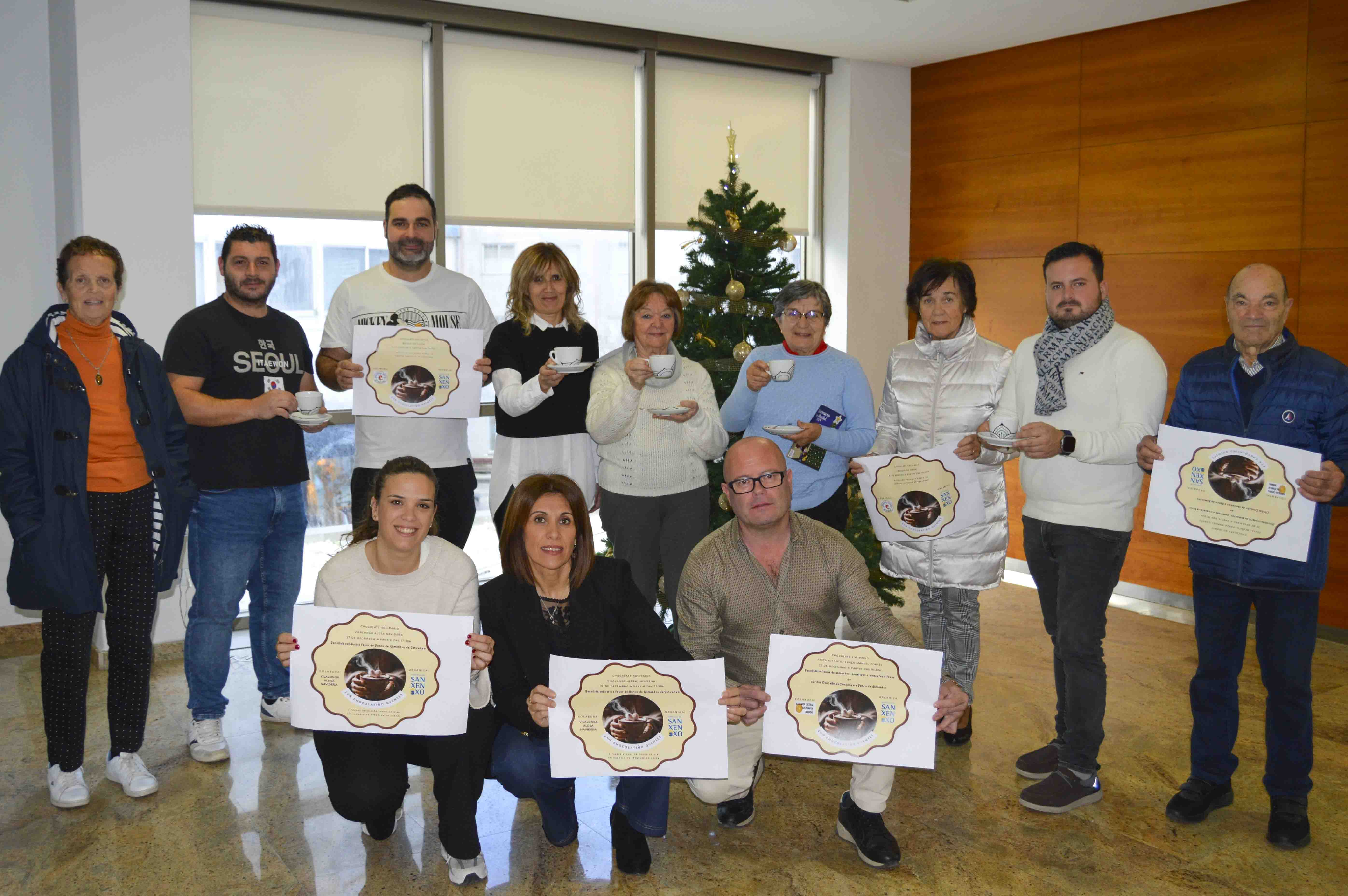 SANXENXO ESTRENA “UN CHOCOLATIÑO QUENTE?”, UN PROGRAMA SOLIDARIO PARA ESTA NAVIDAD