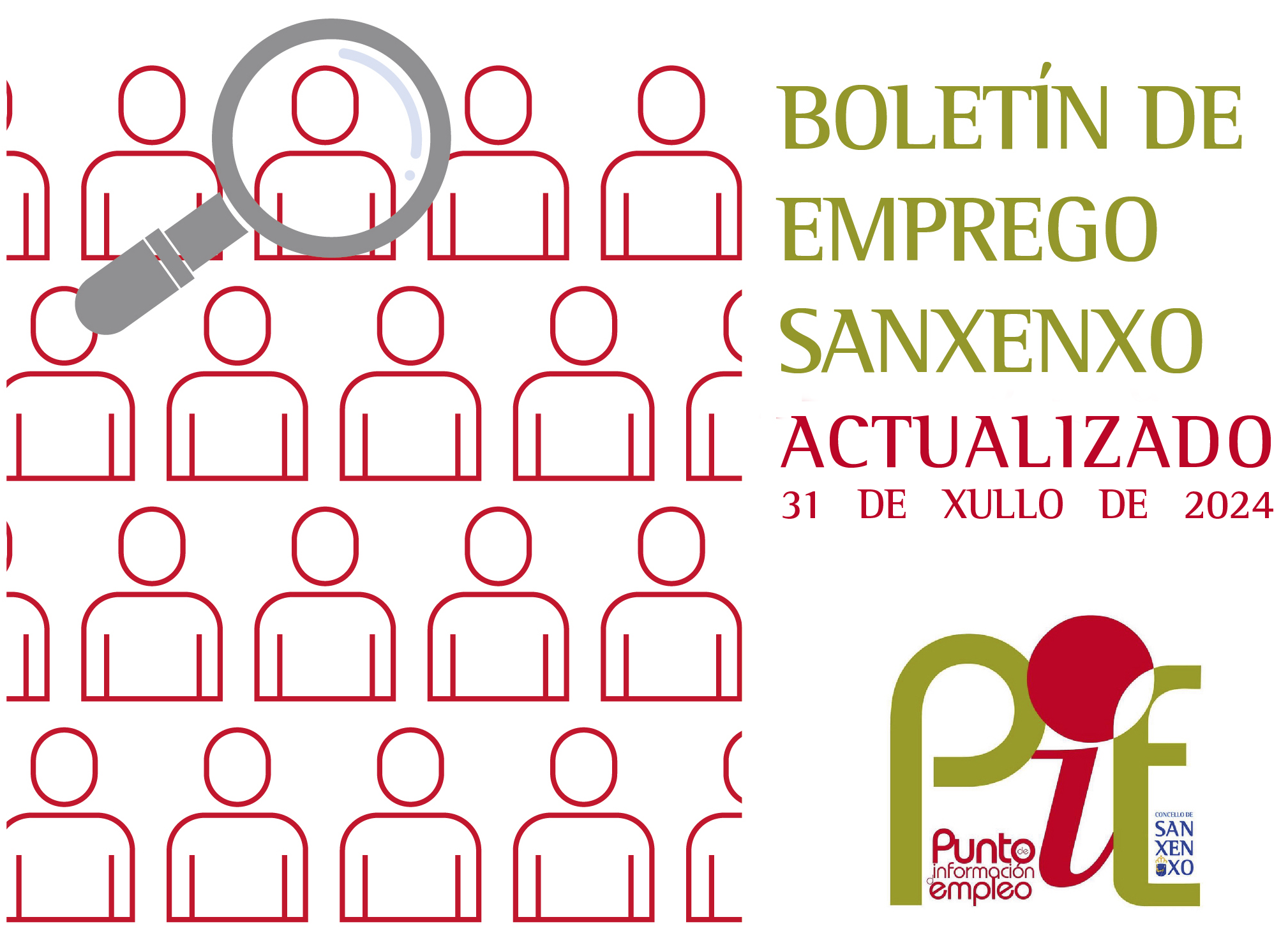 emprego 31 xullo