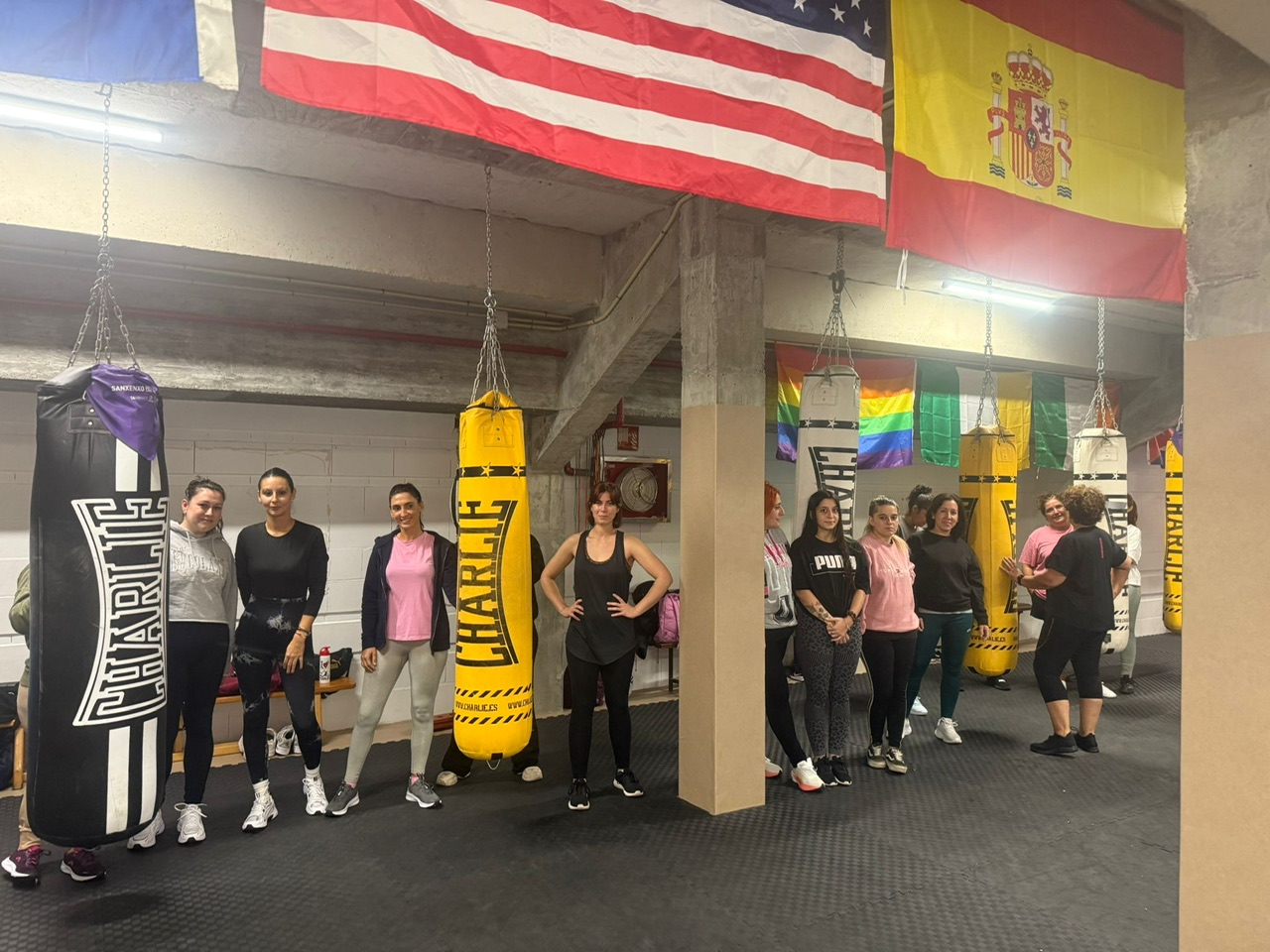 EL CURSO DE BOXEO IMPULSADO DESDE EL CIM DE SANXENXO ARRANCA CON TODAS LAS PLAZAS CUBIERTAS