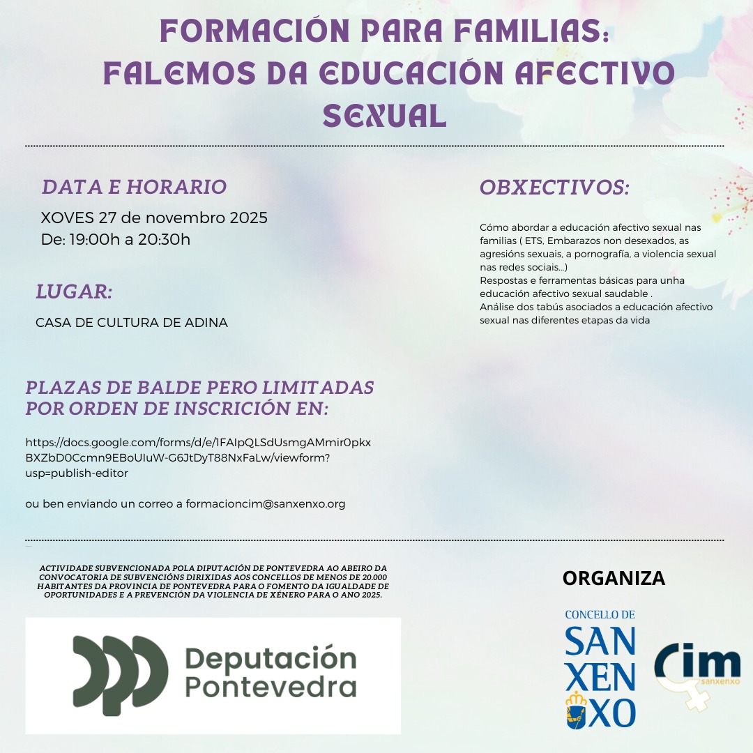FINALIZAN LAS SESIONES FORMATIVAS QUERERNOS BEN EN LOS CENTROS EDUCATIVOS DEL MUNICIPIO