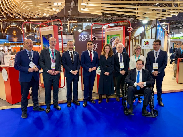 SANXENXO SE PROMOCIONA COMO DESTINO CON OCHO SENDEROS AZULES EN LA WORLD TRAVEL MARKET DE LONDRES