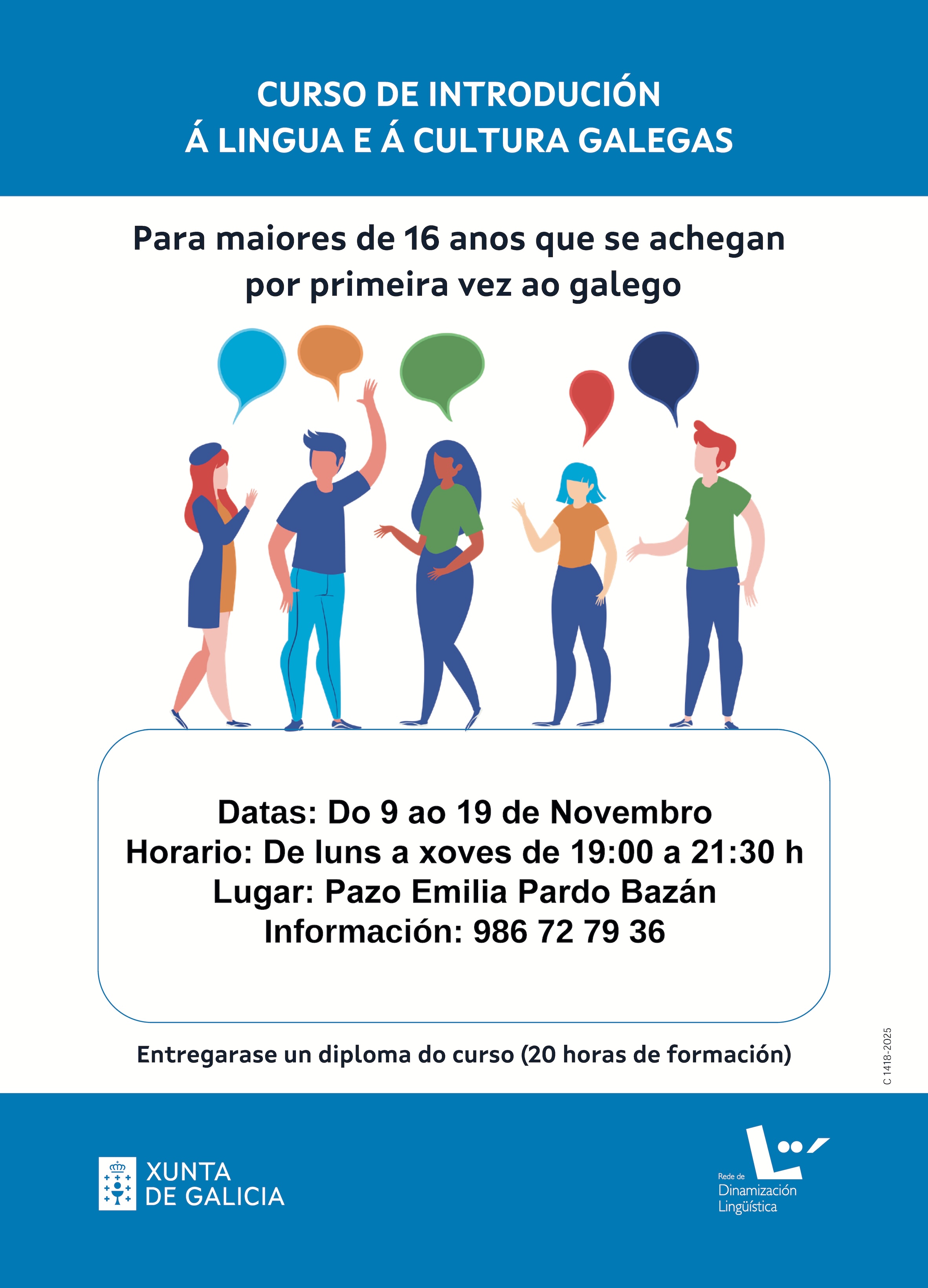 CURSO DE INTRODUCIÓN Á LINGUA E Á CULTURA GALEGAS