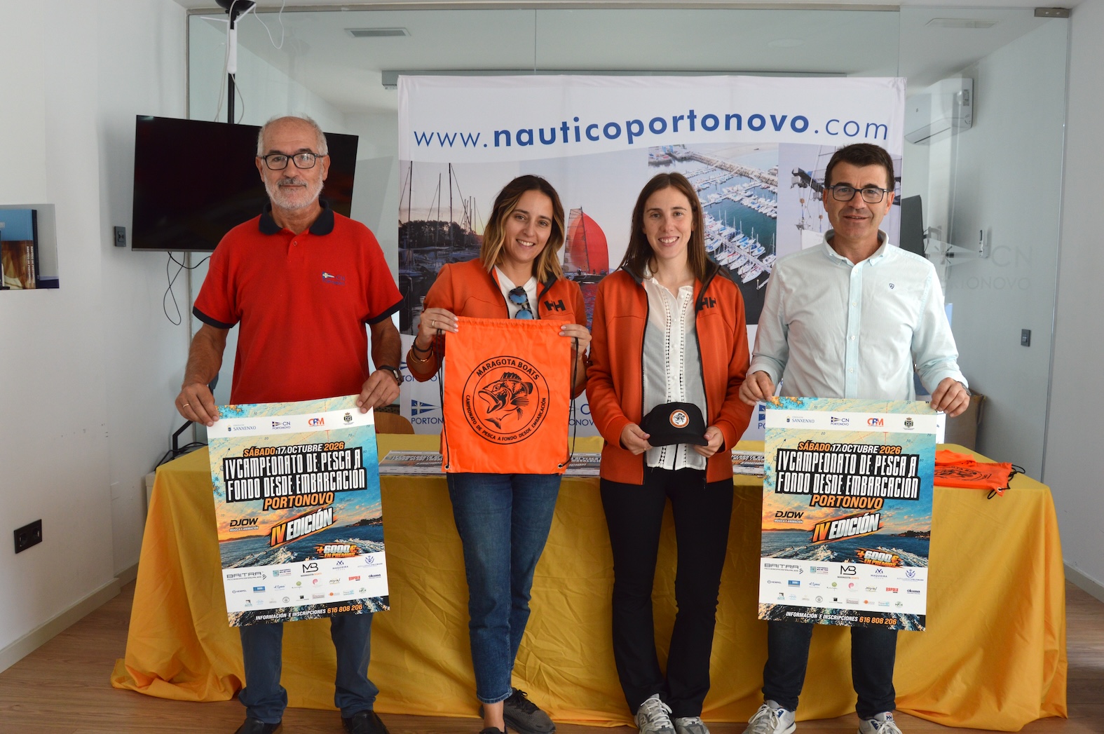 EL CAMPEONATO DE PESCA A FONDO DESDE EMBARCACIÓN DA EL SALTO INTERNACIONAL Y REPARTIRÁ MÁS DE 6.000 € EN PREMIOS