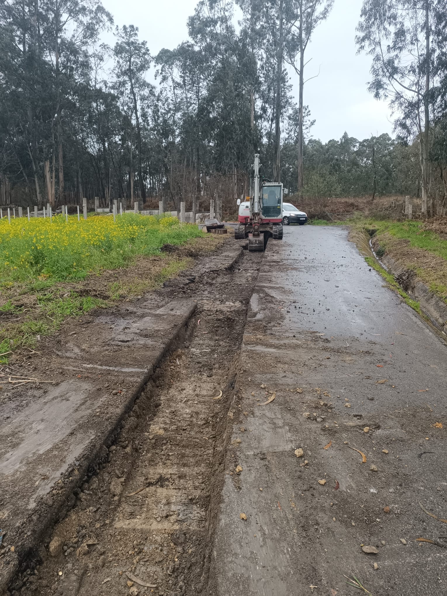 LAS OBRAS INCLUIDAS EN EL CICLO DEL AGUA AVANZAN CON OBRAS EN CUATRO PARROQUIAS POR VALOR DE 256.520 EUROS