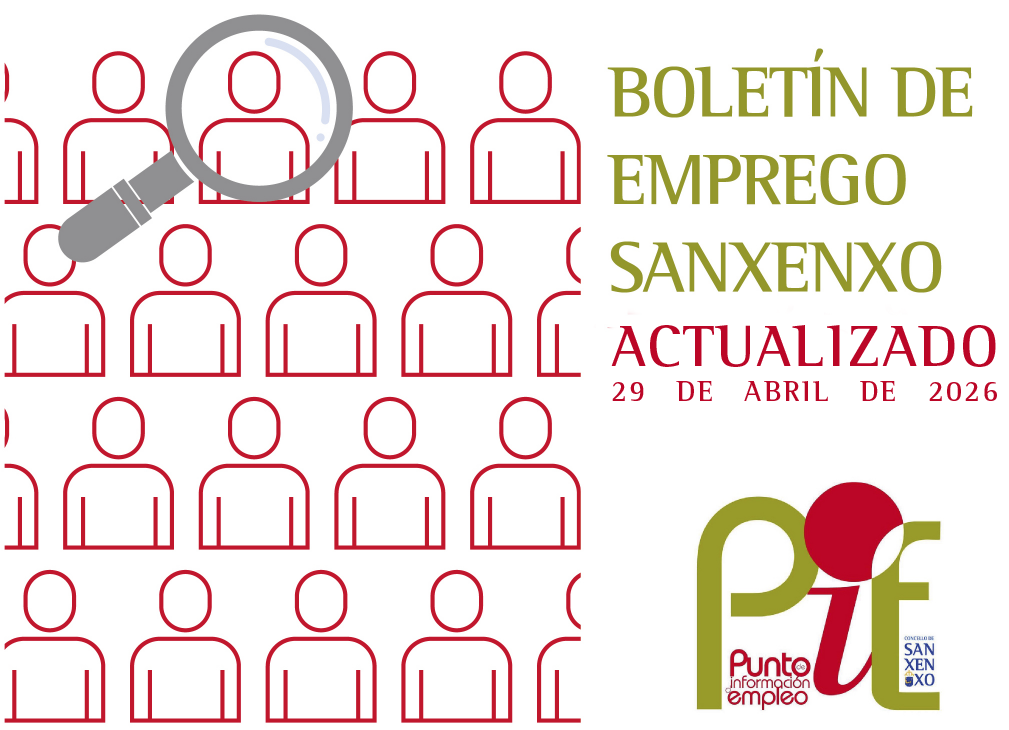 BOLETÍN DE EMPREGO ACTUALIZADO 29 DE ABRIL 2026