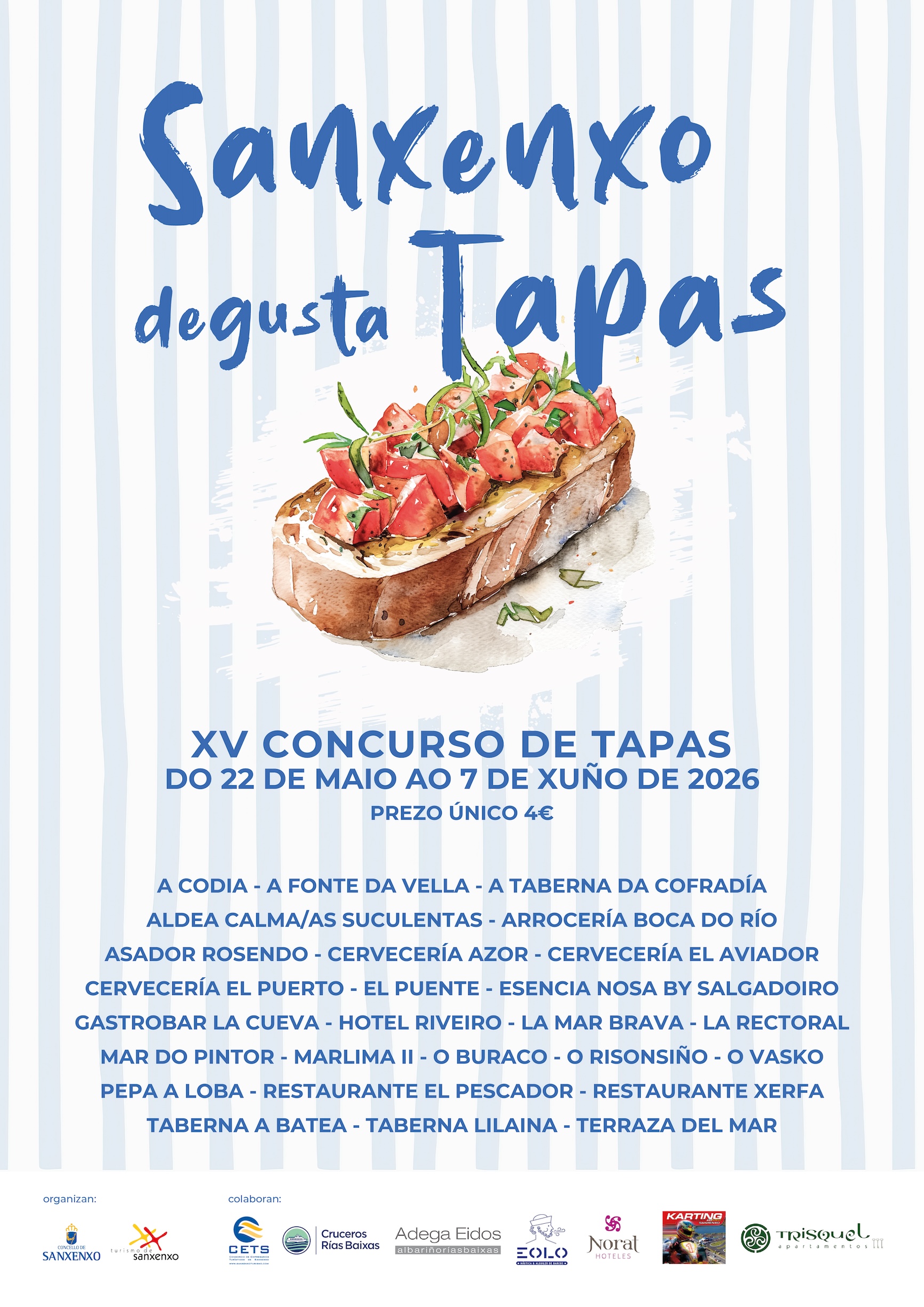 SANXENXO DEGUSTA TAPAS 2026