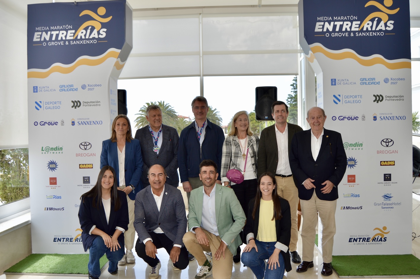 SANXENXO E O GROVE PRESENTAN A TERCEIRA EDICIÓN DA MEDIA MARATÓN ENTRE RÍAS CON RÉCORD DE PARTICIPACIÓN