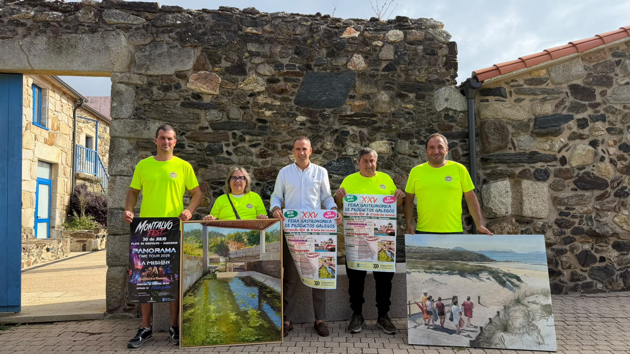 ARRA ACOLLERÁ A XXV FEIRA GASTRONÓMICA DE PRODUTOS GALEGOS E O XI CERTAME DE PINTURA RÁPIDA